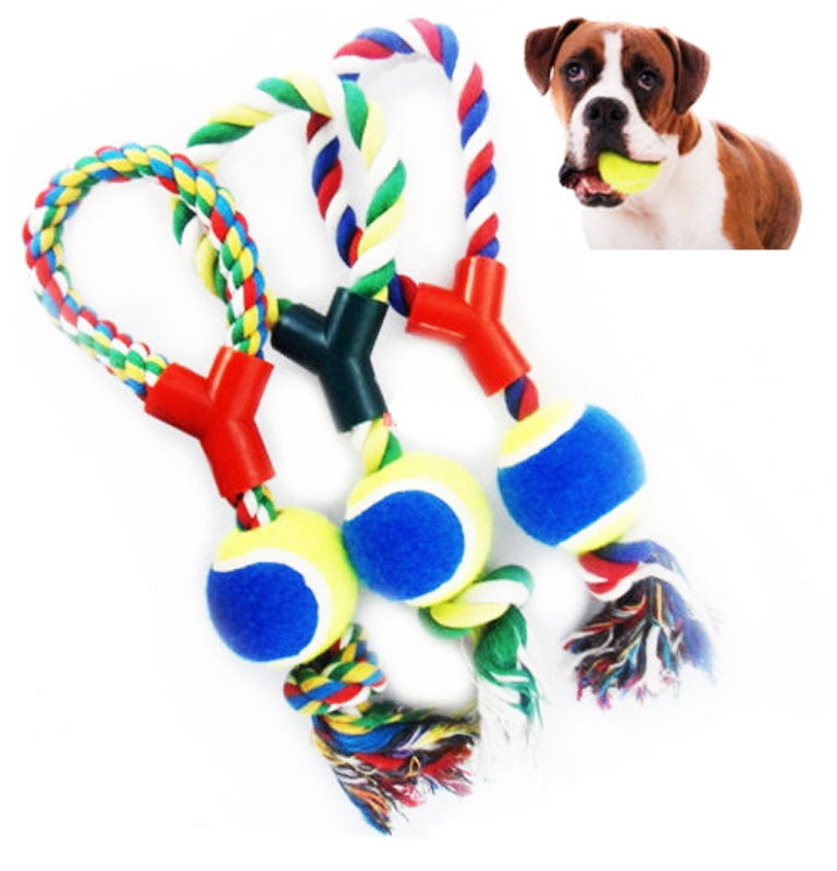 Assorted Dog Chewing Rope Toy MOQ 12