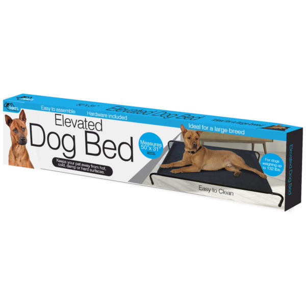 50 x31 Water Resistant Elevated Dog Bed